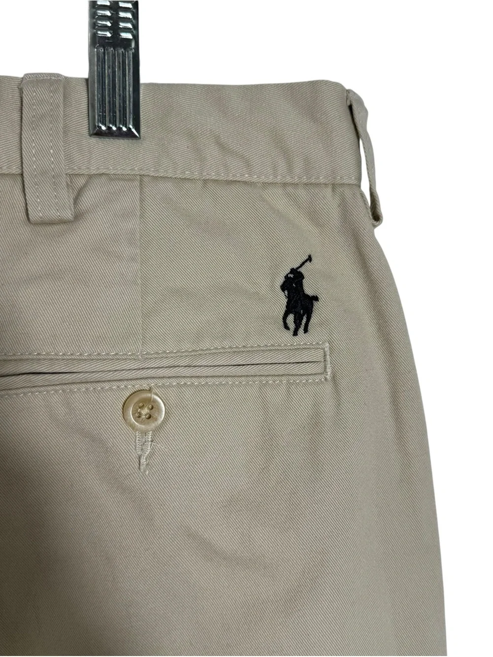 Polo Ralph Lauren Preston Khaki Pants 40x32 Vintage Straight Chinos